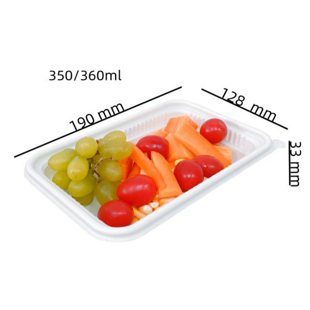 Hitray umweltfreundliche PLA-Einweggeschirrverpackungsschale Pla Fleischschale