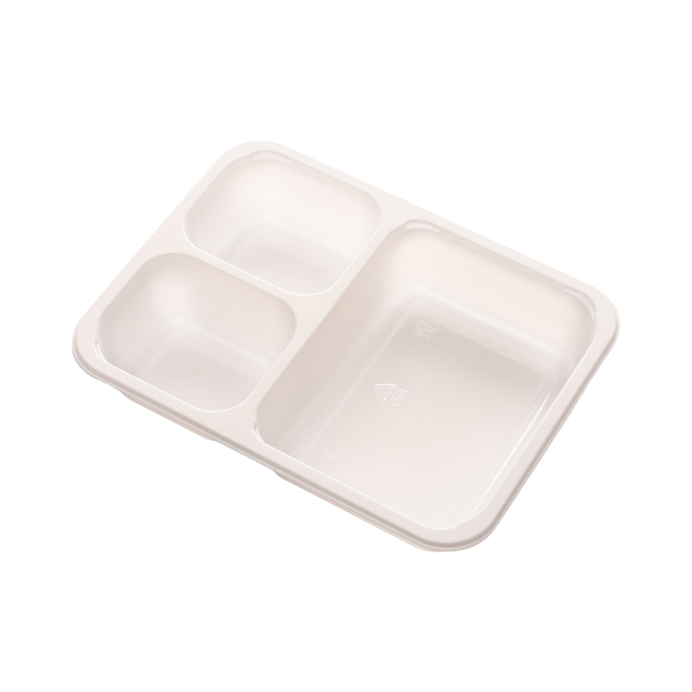 Hitray 015 25 oz. Rectangular Black CPET Tray