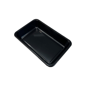 Hitray Hi56 50Oz.Rectangle Black CPET Tray