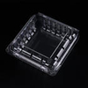 Hi Tray Clear Disposable 4.25 X 4.17 X 1.61 Inches Clamshell Produce Berry Container 