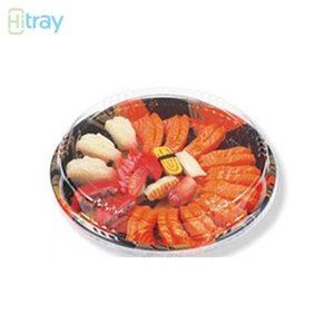 Hi Tray Hi-65 PET Plastic Sushi Tray 