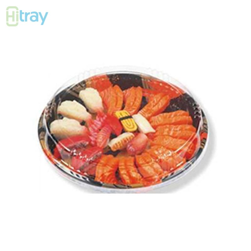 Hi Tray Hi-65 PET Plastic Sushi Tray 