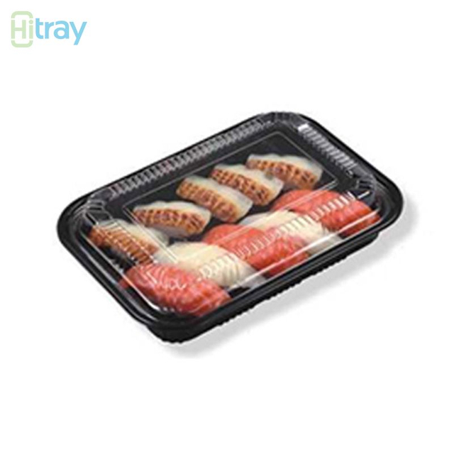 Hola Bandeja Hi-68 PET Plástico Sushi Bandeja . 