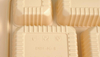 Hitray 188*132*35mm L White Rectangular Bagasse Tray 153*153*24mm Bagasse Tray