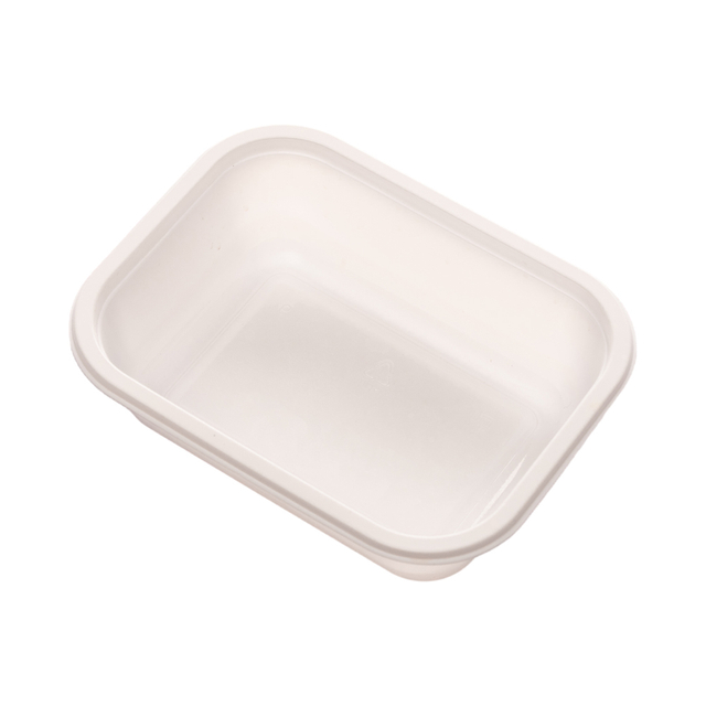 Hitray 022 19 oz. Rectangular Black CPET Tray