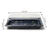 မင်္ဂလာပါ Tray Hi-03 အိမ်မွေးတိရစ္ဆာန်ပလပ်စတစ်ဆူရှီဗန်း 