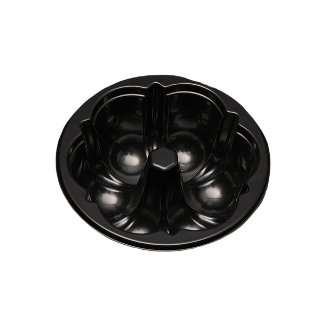 Hitray Hi24 6 oz. Blumenschwarz CPET -Tablett