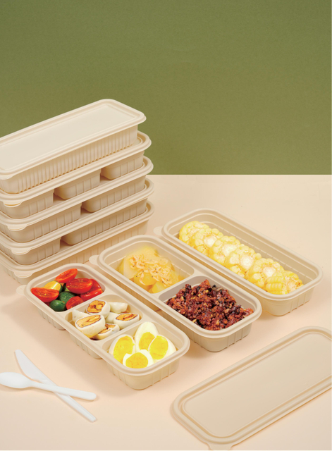 Hitray Food Grade Chocolate Cookie To Go Delivery Packaging Biodegradable Hot Dog Tray