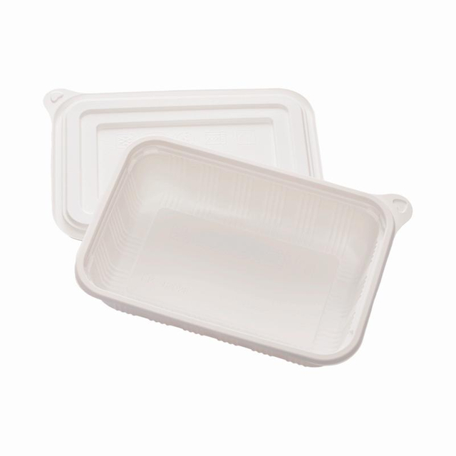 Hitray 500/550 ml Bento Lunch Box Pla Fleischschale