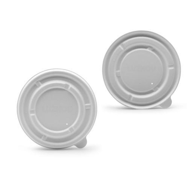 Hitray Natural Disposable Bagasse Cup Lid 