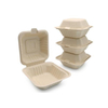 Hitray New Design 6 Inch Burger Box Bagasse Food Container