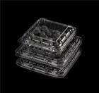 Hi Tray Clear Disposable 4.25 X 4.17 X 1.61 Inches Clamshell Produce Berry Container 