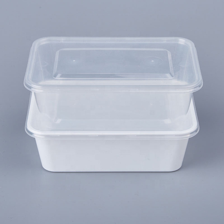 Hi-tray PP Microwavable Disposable Plastic Container with Lids