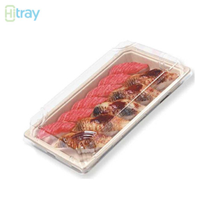 Hi Tray Hi-57 PET Plastic Sushi Tray 