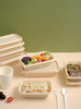 Hitray Small Size 350ML Rectangle Cornstarch Food Container