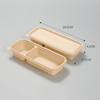 Hitray Eco Friendly Restaurant Customized Disposal Microwave Safe Food Container with 2 6 Compartment