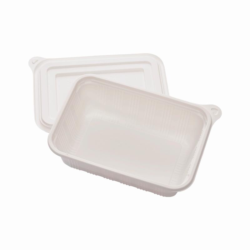 Hi Tray Disposable Microwavable Food Storage Meal Prep Containers PLA Sheet PLA Tray