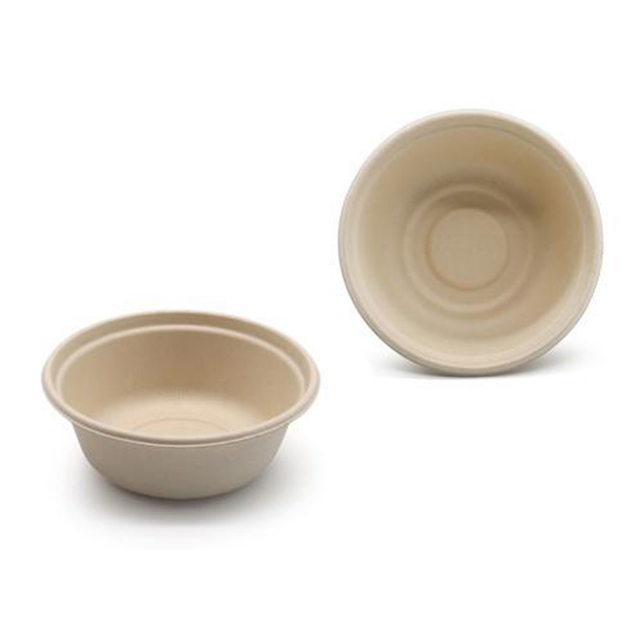 Hitray 2oz Round Bagasse Food Container 