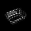 Hi Tray HS-36 10.71 X 7.22 Inches Plastic Food Container Rectangle Clear PET Tray