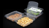 Hi Tray Clear Hinged Small Rectangular Bakery Container