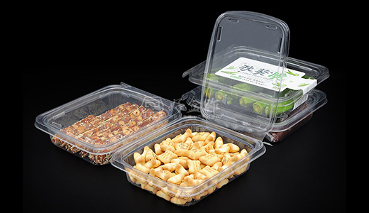 Hi Tray Clear Hinged Small Rectangular Bakery Container