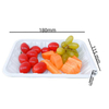 Hitray 500/550ML Bento Lunch Box PLA Meat Tray
