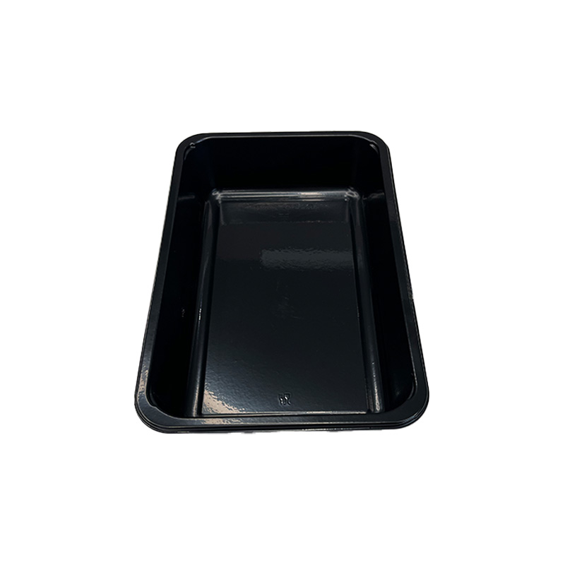 Hitray Hi56 50Oz.Rectangle Black CPET Tray