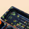 Hi Tray Hi-03 PET Plastic Sushi Tray 