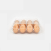 Hitray 4-count Clear Plastic Egg Cartons