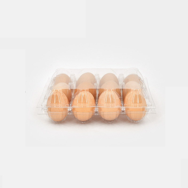 Hitray 4-count Clear Plastic Egg Cartons
