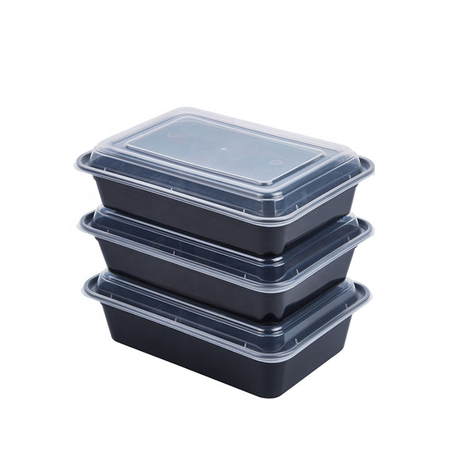 Hi-tray PP Disposable Plastic Lunch Box Food Containers