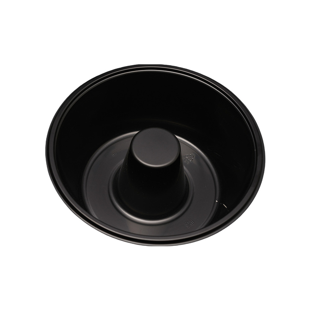 Hitray Hi33 37 oz. Runde weiße CPET -Tablett