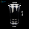 Hitray 95mm PP Plastic Cups