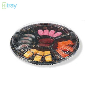 Hi Tray Hi-67 PET Plastic Sushi Tray 