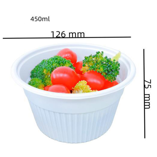 Hitray Friendly PLA Material Biologisch abbaubare Tabletts und Behälter 