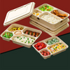 Hitray China Manufacturer 20-25 Oz Rectangular PLA Meat Tray