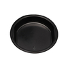Hitray hi43 17 oz. Round Black CPET Tray