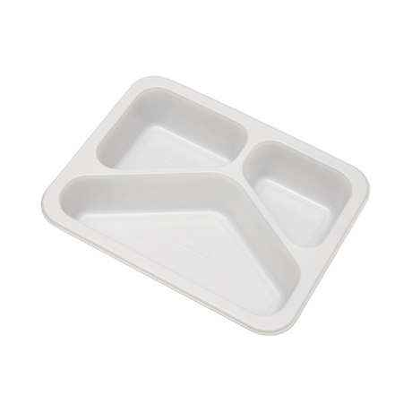 Hitray Hi51 25Oz.Rectangle White CPET Tray