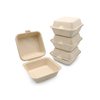 Hitray New Design 6 Inch Burger Box Bagasse Food Container