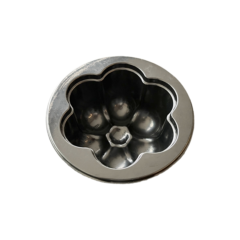 Hitray 024 5 oz. Round baking black cpet tray