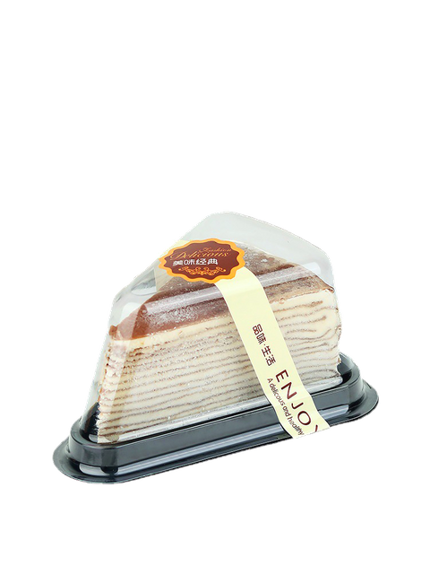 Hi Tray Clear Disposable Plastic Packaging for Cheesecake And Sandwiches Clear Bakery Container