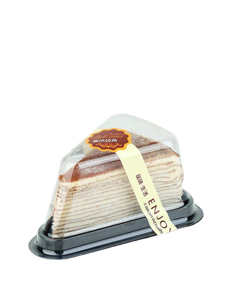 Hi Tray Clear Disposable Plastic Packaging for Cheesecake And Sandwiches Clear Bakery Container
