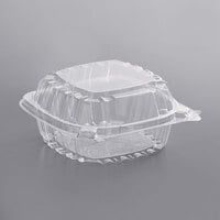 Hi Tray HS-950A 8.3 X 6.0 Inches Disposable Rectangle Clear PET Tray With Lids