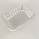 Hi Tray 8.27 X 6.10 X 2.16 Inches Plastic Disposable Rectangle Clear PET Tray
