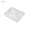 hitray 040 25oz.Rectangle ဖြူ CPET tray