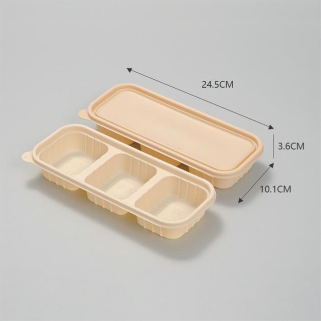 Hitray 350ML One Compartment CornStarch Food Container 