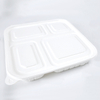 Hitray Biodegradable 1000ML 4Comp. Rectangular PLA Meat Tray