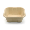 Hitray White Color Natural Color Multi Grid Bagasse Food Container