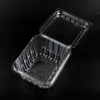 Hi Tray Clear Disposable 4.25 X 4.17 X 1.61 Inches Clamshell Produce Berry Container 