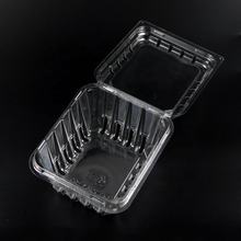 Hi Tray Clear Disposable 4.25 X 4.17 X 1.61 Inches Clamshell Produce Berry Container 
